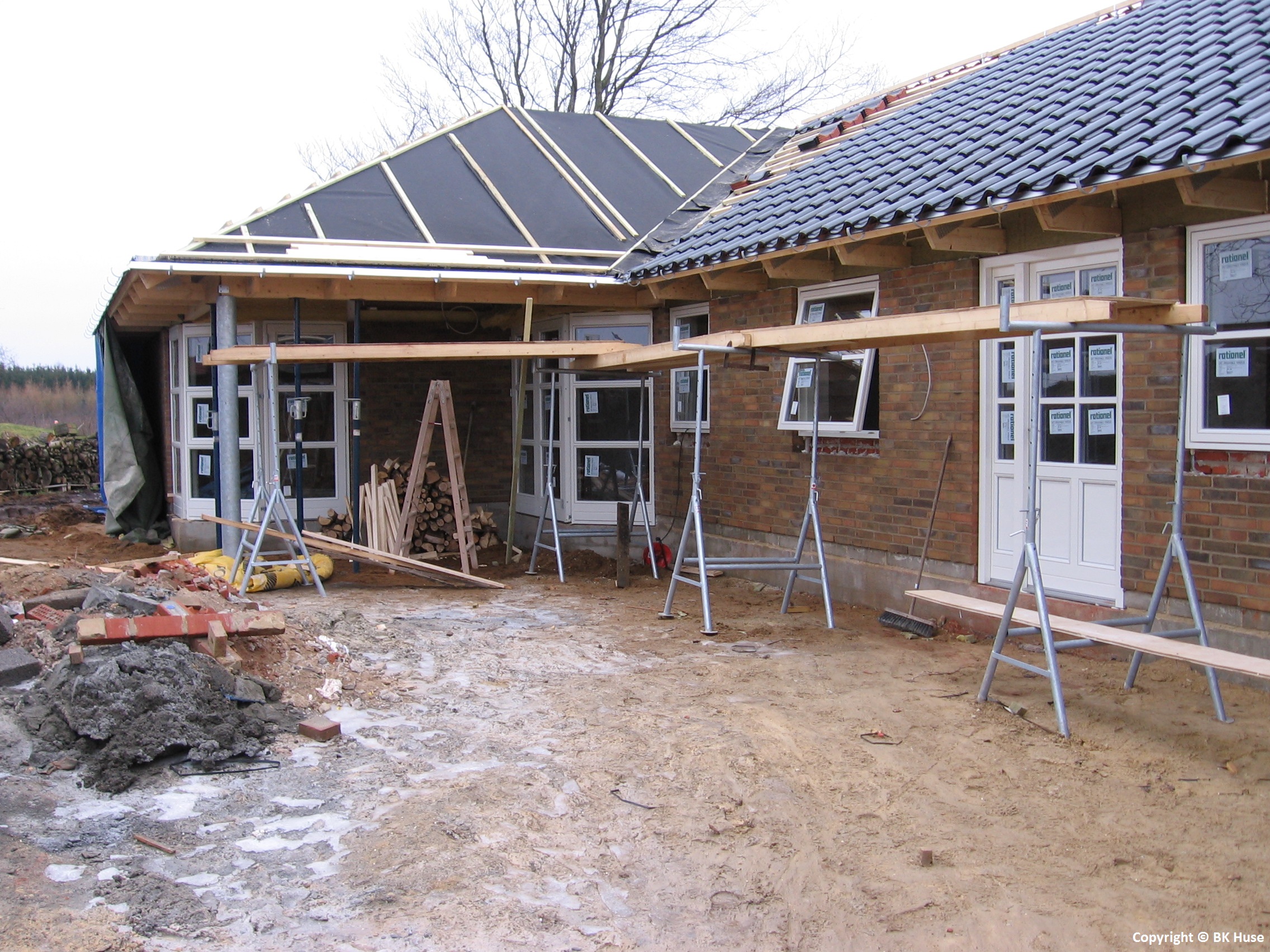 Mit første hus i Engsøparken, 7200 Grindsted. Færdig i april 2006.