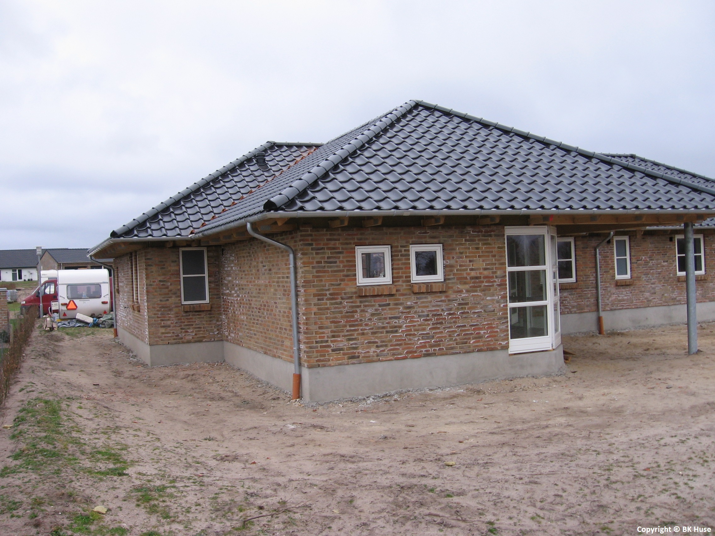 Mit andet hus i Engsøparken, 7200 Grindsted. Færdig i april 2007.